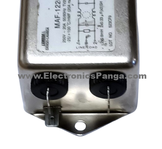 DENSEI-LAMBDA MAF-1220-33 250V 20A 50/60Hz Noise Filter F86 - Image 5