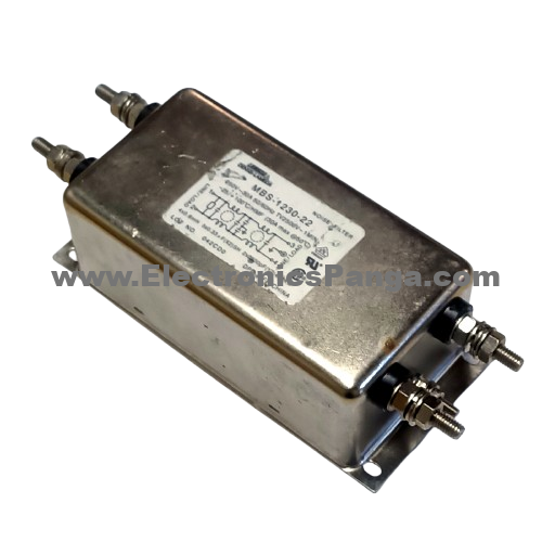 DENSEI-LAMBDA MBS-1230-22 250V 30A 50/60Hz Noise Filter F90