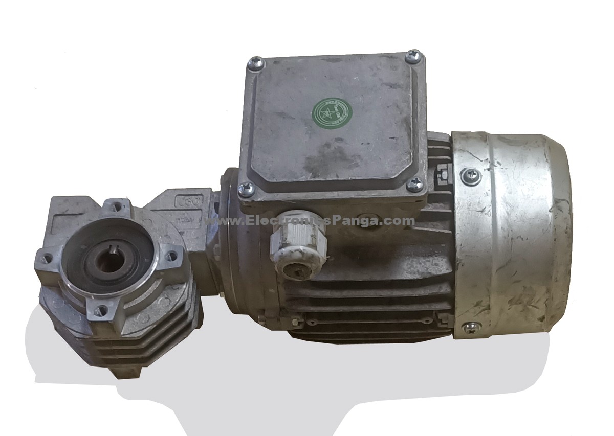 ELVEM 6T1 56B4 B14 0.09-0.11Kw 230-480V 1360-1640Rpm Induction Gear Motor DM168 - Image 5