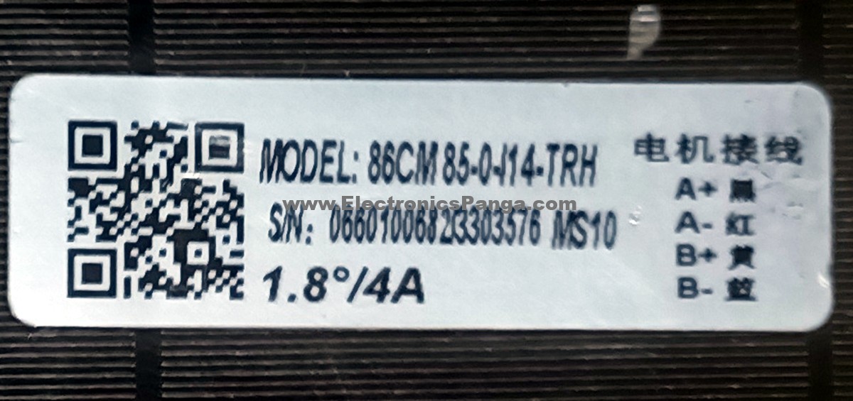 LEADSHINE 86CM85-0-I14-TRH 2-Phase 4-Wires 8Nm Nema34 Stepping Motor ...