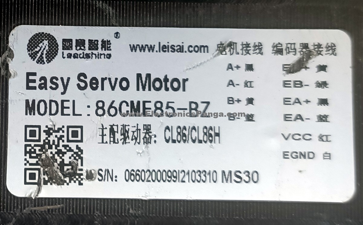 LEADSHINE 86CM85-C-BZ 86CME85-BZ 6A 8N-m Closed Loop Stepping Motor STM324 - Image 2