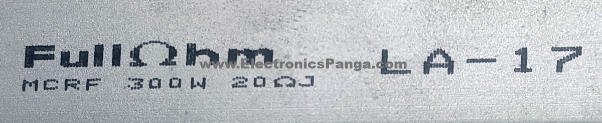 MCRF LA-17 20ΩJ 300W Resistance AS661 - Image 2