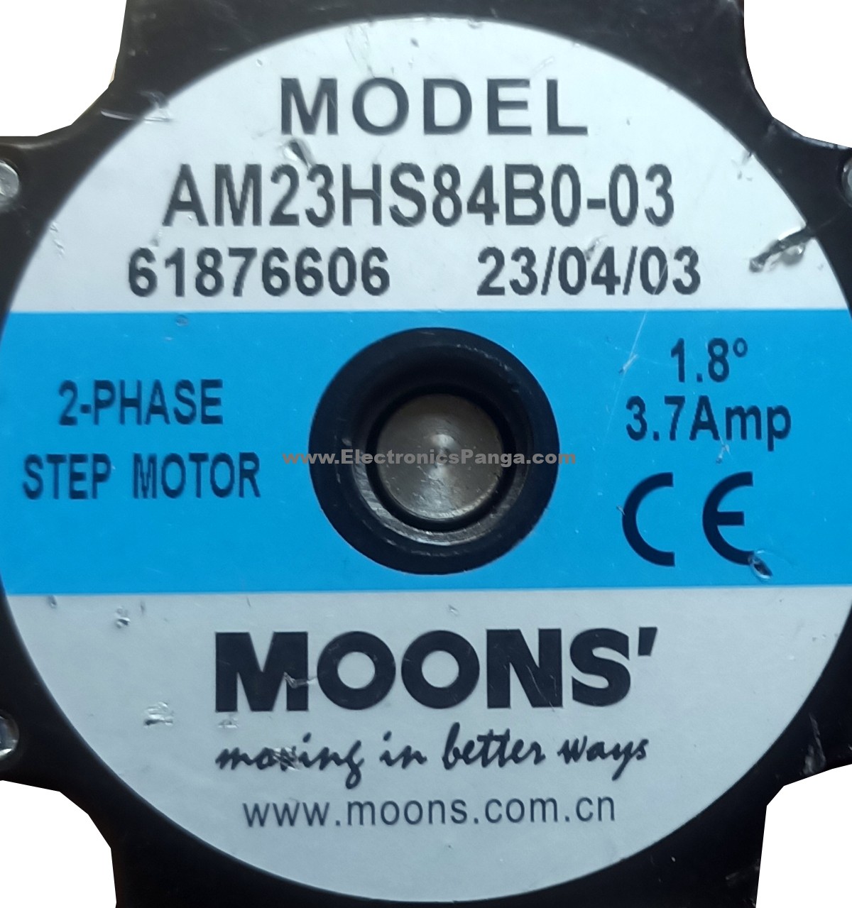 MOONS AM23HS84B0-03 2-Phase 1.8° 4-Wires Stepping Motor STM304 - Image 2
