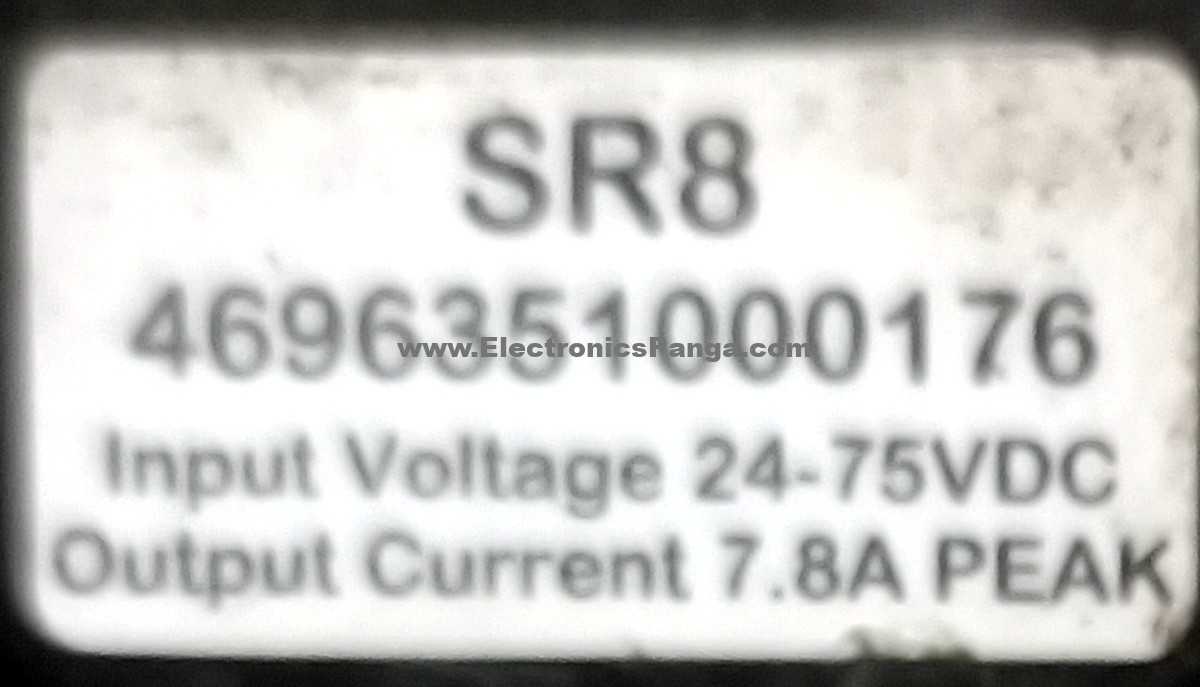 MOONS SR8 4696351000176 24-75V/DC 7.8A 2-Phase Step Motor Driver STD342 - Image 4