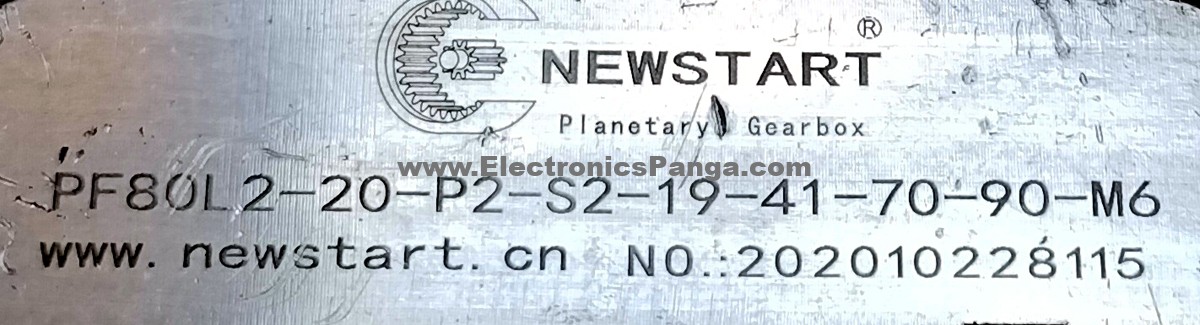 NEWSTART 20:1 Ratio PF80L2-20-P2-S2-19-41-70-90-M6 Planetary Gearbox For 750w Servo Motor G1428 - Image 2