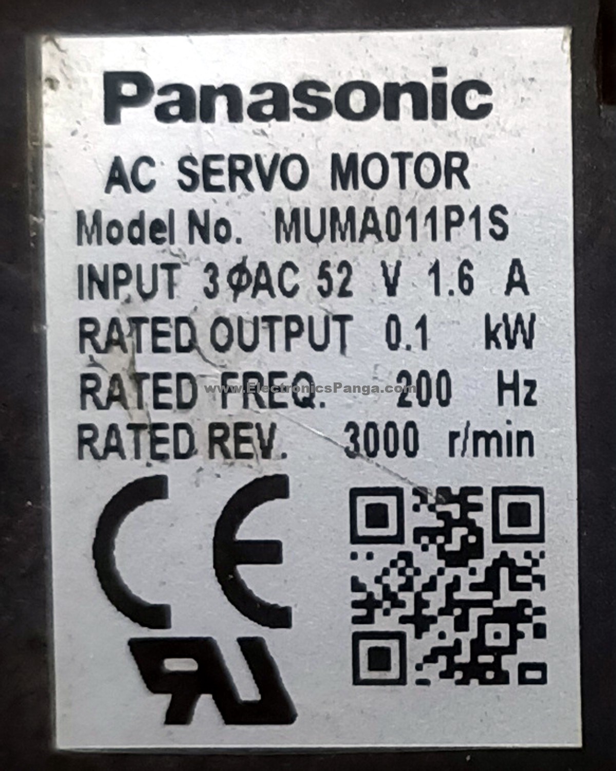 PANASONIC 0.1Kw (100W) MKDET1110P AC Servo Driver + Motor MUMA011P1S MD328 - Image 3
