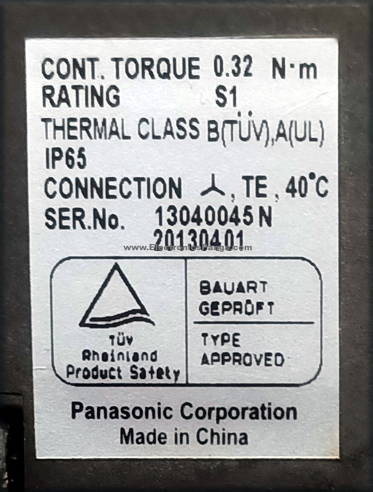 PANASONIC 0.1Kw (100W) MKDET1110P AC Servo Driver + Motor MUMA011P1S MD328 - Image 4