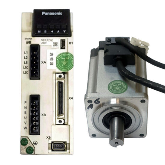 PANASONIC 400W (0.4Kw) MBDLN25SE AC Servo Driver + MHMF042L1C2M Motor MD324