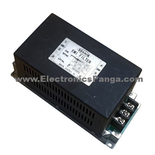 SOSHIN HF3030C-SEF 500V 30A 50/60Hz EMI Filter F97