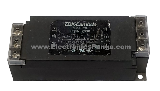 TDK-LAMBDA RSHN-2030 250V 30A 50/60Hz EMC Filter F89 - Image 3