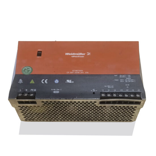 WEIDMULLER CONNECT POWER CP SNT 500W 24V 20A 24V  20A AC To DC Single Output Switching Power Supply P415