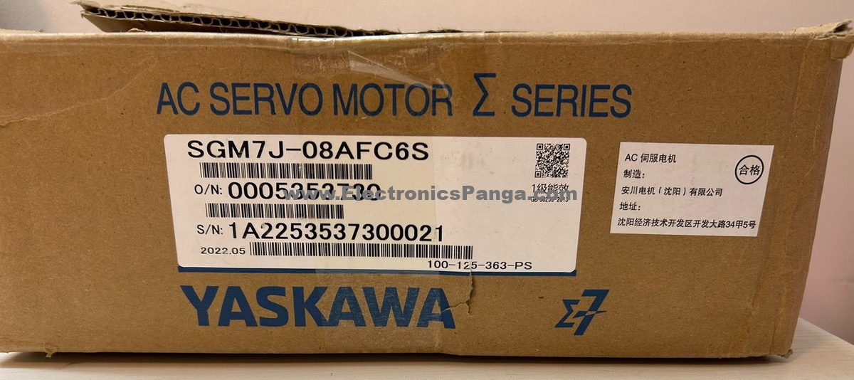 YASKAWA Sigma-7 750W(0.75Kw) SGM7J-08AFC6E AC Servo Motor SM1284 - Image 2