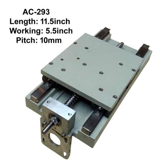 Z-Axis Actuator For CNC Machine 10mm Pitch 5.5inch Working AC-293