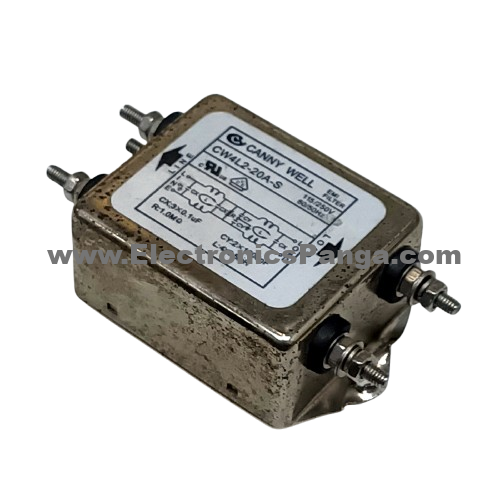 CANNY WELL CW4L2-20A-S 115-250V 20A 50/60Hz EMI Filter F110