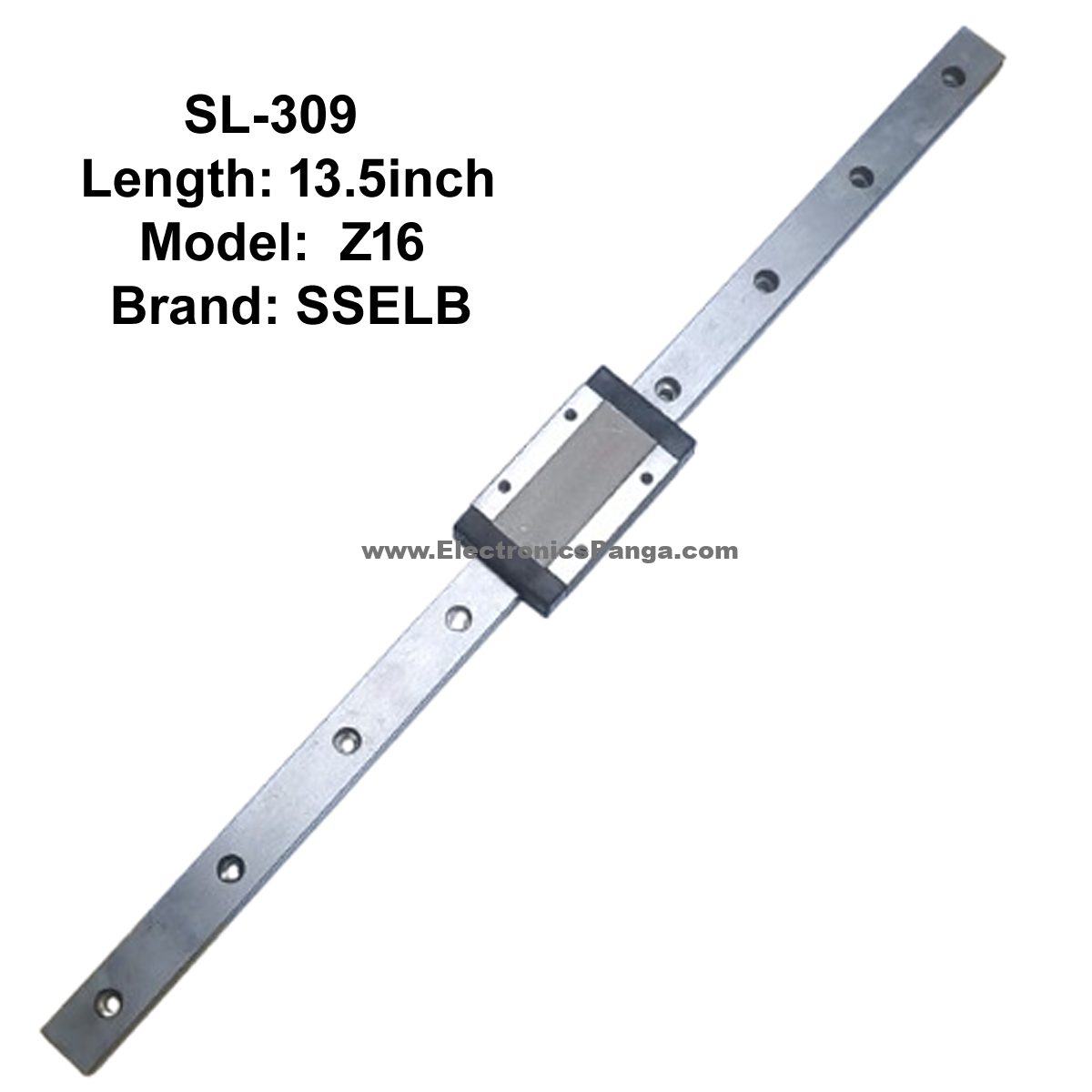 CNC SSELB Z16 Single Linear Slide with Single Bearing 13.5inch Length SL-309