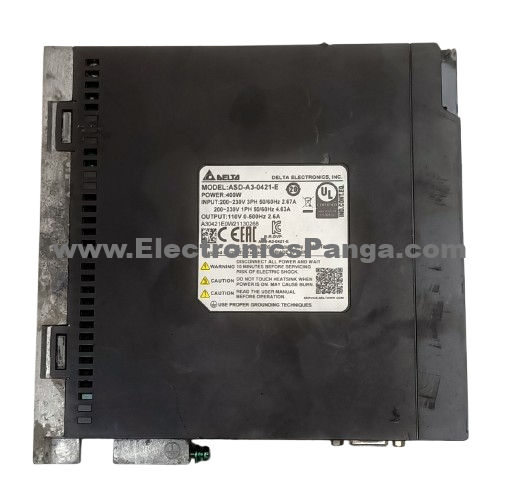 DELTA 400W (0.4Kw) ASD-A3-0421-E AC Servo Driver SD1521 - Image 5