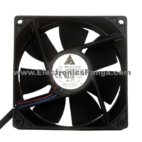 DELTA AFB0912VH 12V/DC 0.60A 3-Wires DC Brushless Cooling Fan AS665