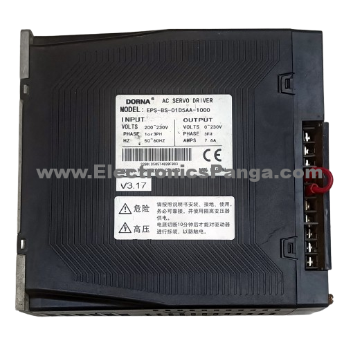 DORNA 1Kw (1000W) EPS-BS-01D5AA-1000 AC Servo Driver + Motor 130DNMA2-0001AKAM MD341 - Image 10