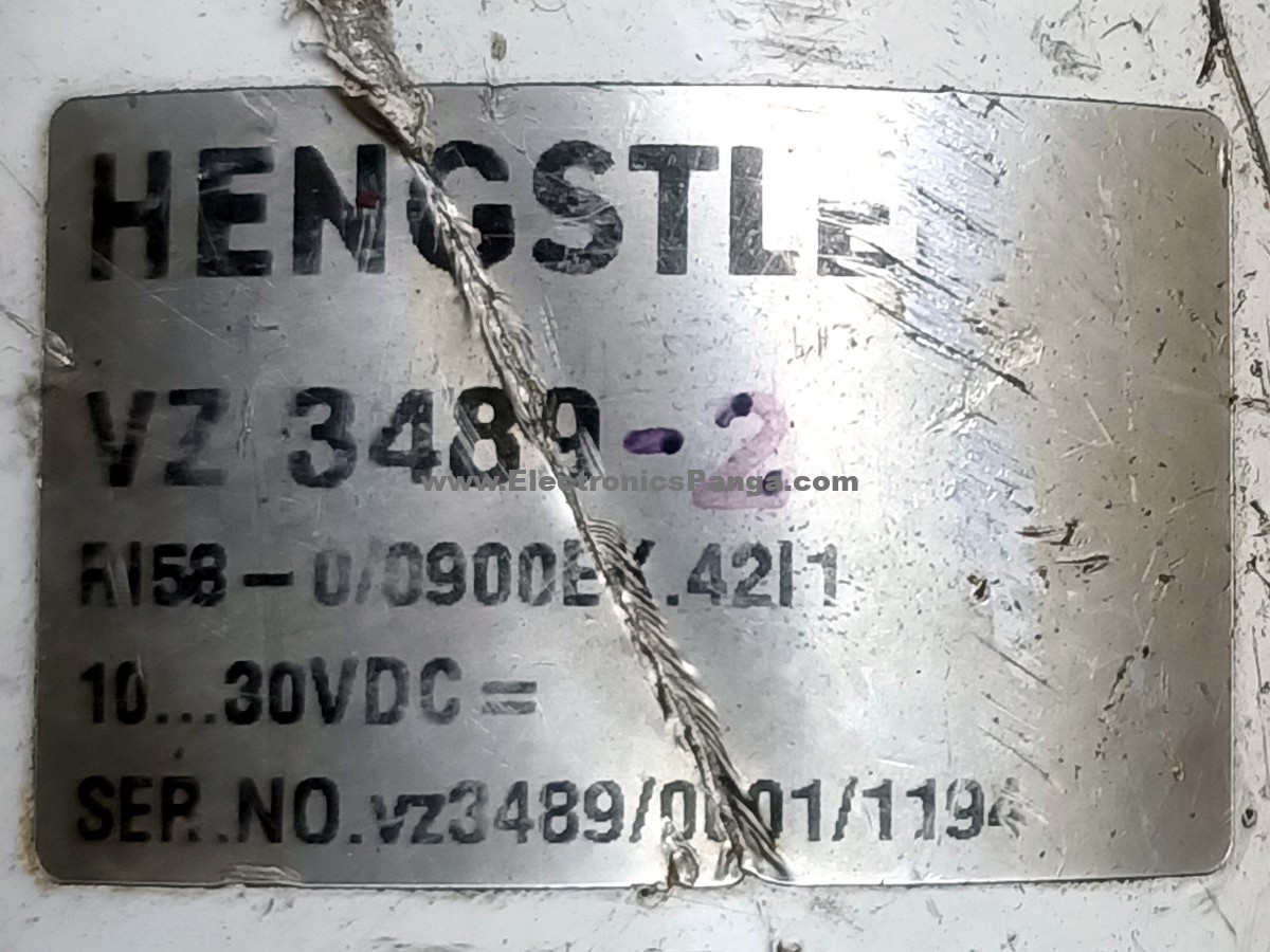HENGSTLE VZ 3489-2 RI58-0/0900EK.42I1 10-30V/DC Rotary Encoder RE219 - Image 2