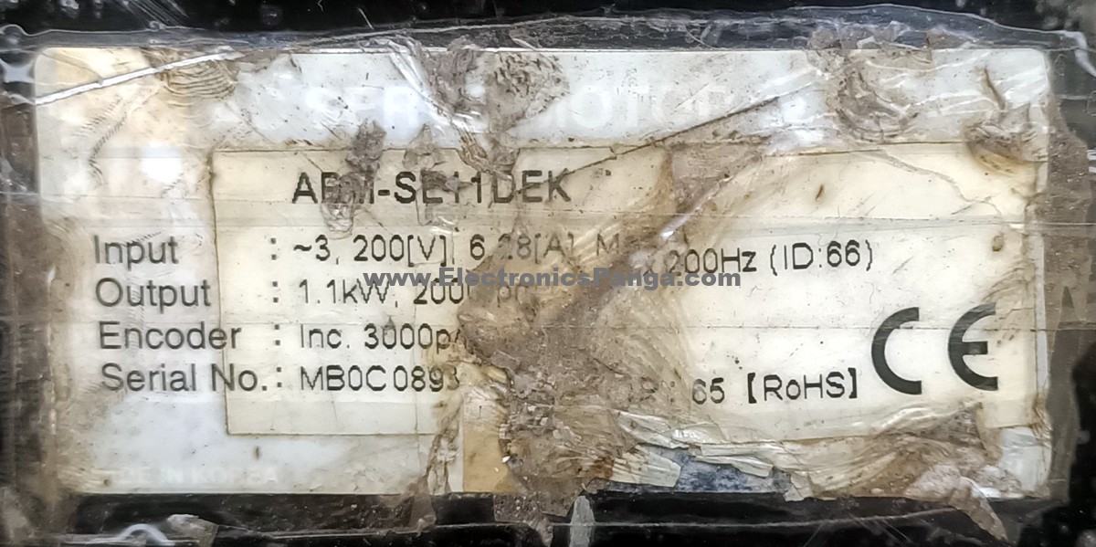 LS MECAPION 1kw (1000w) L7SA010A-SW AC Servo Driver + 1.1kw (1100w) APM-SE11DEK Motor MD336 - Image 3