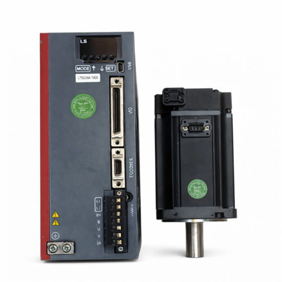 LS XMOTION 0.75Kw (750W) L7CA008U-FW01 AC Servo Driver + Motor APMC-FCL08AYK-FW01 MD333