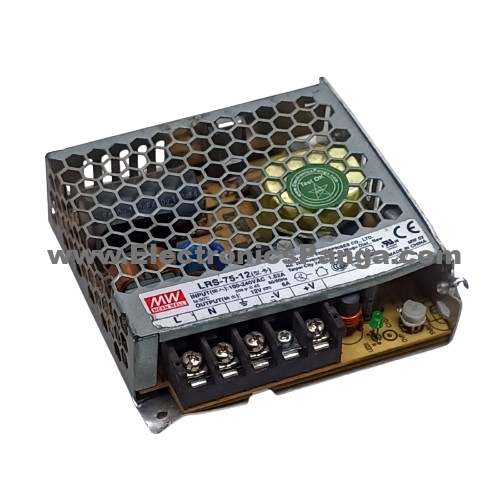 MEAN WELL LRS-75-12 12V/DC 6A AC TO DC Single Output Switching Power Supply P427