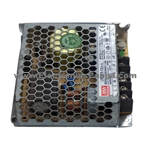 MEAN WELL LRS-75-12 12V/DC 6A AC TO DC Single Output Switching Power Supply P427 - Image 3