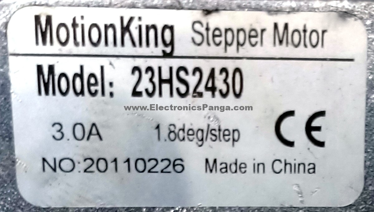 MOTIONKING 23HS2430 Nema23 3A 2-Phase 4-Wires 1.8°/Step Stepping Motor STM350 - Image 2