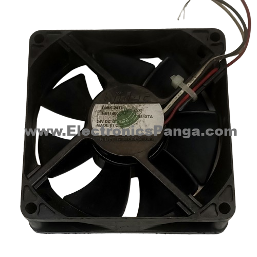 NIDEC D08K-24TU 57B(AX) 24V/DC 0.13A 3-wires Inverter Cooling Fan AS680