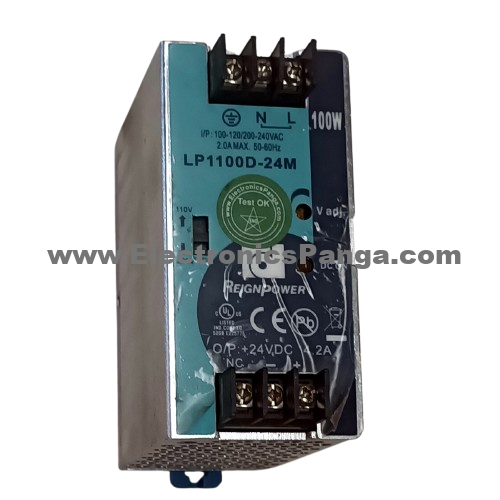 REIGNPOWER LP1100D-24M 24V/DC 4.2A AC To DC Single Output Switching Power Supply P424