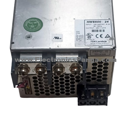 TDK LAMBDA HWS600-24 24V 27A AC TO DC Single Output Switching Power Supply P425 - Image 4