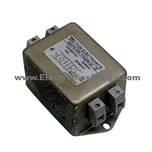TYZE ELECTRONICS TY420M-20 120-250V/AC 20A 50/60Hz EMI Filter F116