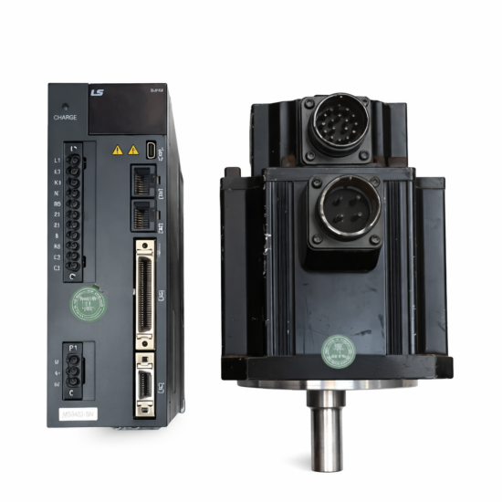 LS MECAPION 1kw (1000w) L7SA010A-SW AC Servo Driver + 1.1kw (1100w) APM-SE11DEK Motor MD336