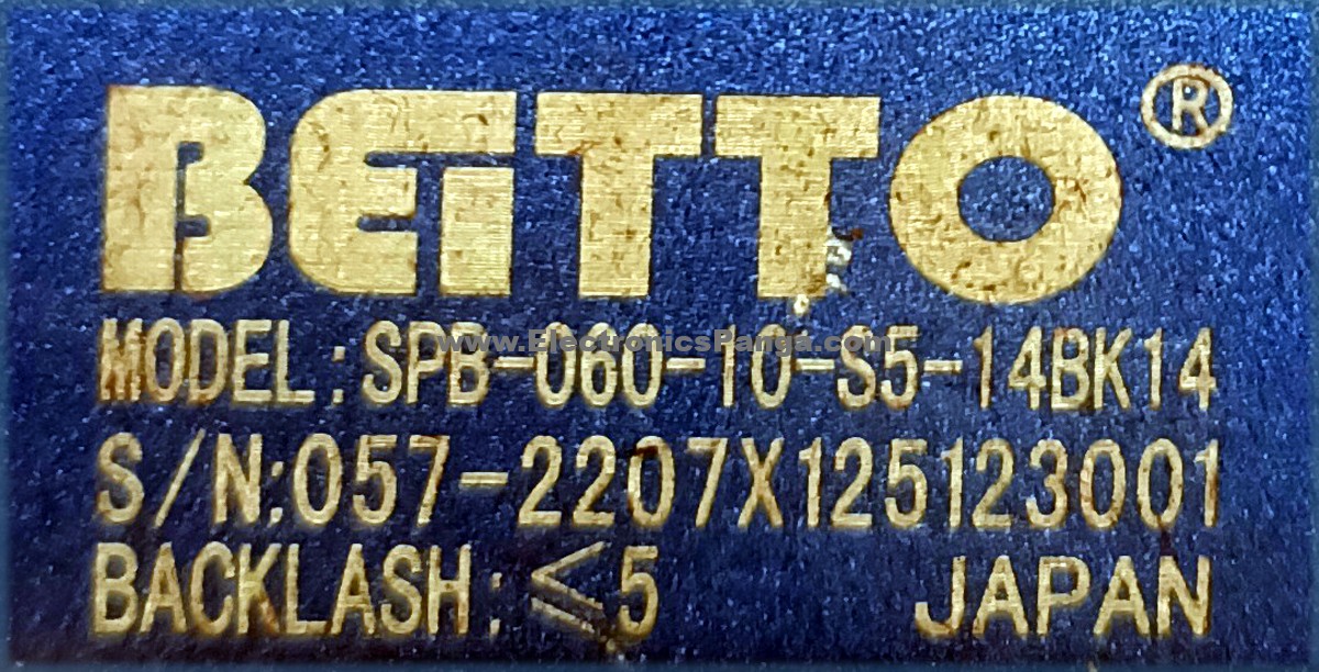 BEITTO 10:1 Ratio SPB-060-10-S5-14BK14 Reducer Gearbox For 200w & 400w Servo Motor G1482 - Image 2