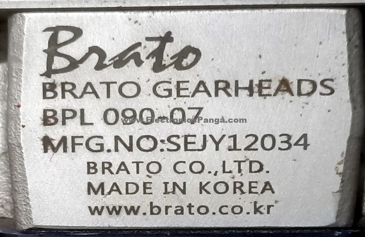 BRATO 7:1 Ratio BPL090-07 Reducer Gearbox For 750w Servo Motor G1479 - Image 2