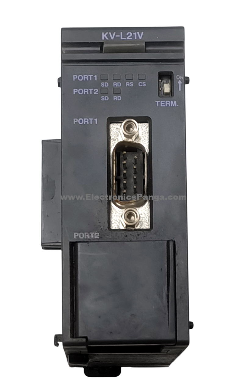 KEYENCE KV-L21V Programmable Logic Controllers (PLC) Communication Module PL284 - Image 3