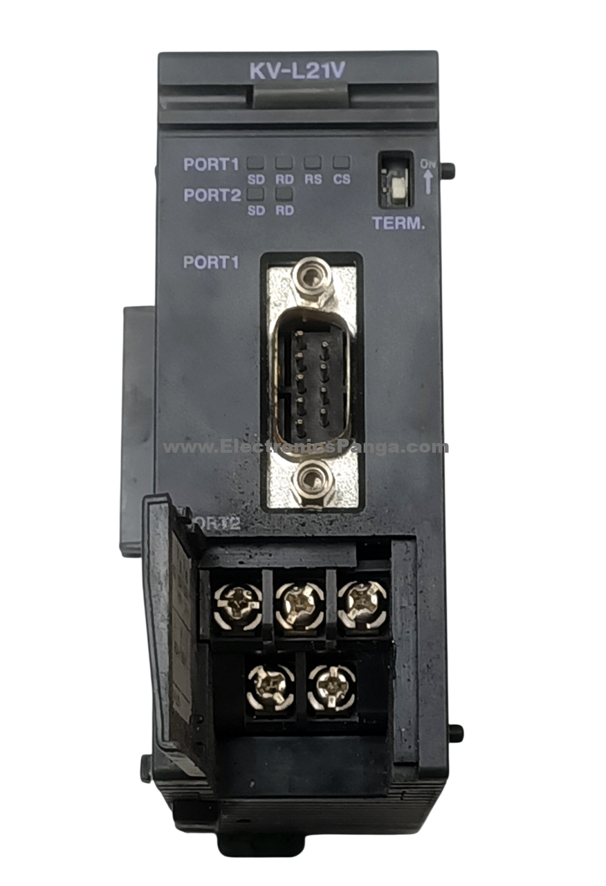 KEYENCE KV-L21V Programmable Logic Controllers (PLC) Communication Module PL284 - Image 4
