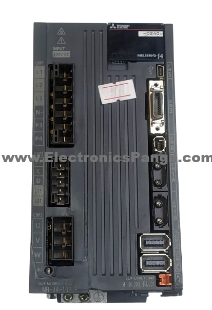 MITSUBISHI 2Kw (2000W) MR-J4-200B-RJJ001-D240 AC Servo Driver SD1539 - Image 3