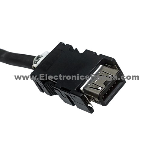 MITSUBISHI J3/J4 750W (0.75Kw) MR-J4ENCBL5M-A2-L MR-PWS1CBL5M-A2-L Motor Power + Encoder Cable W40 - Image 13