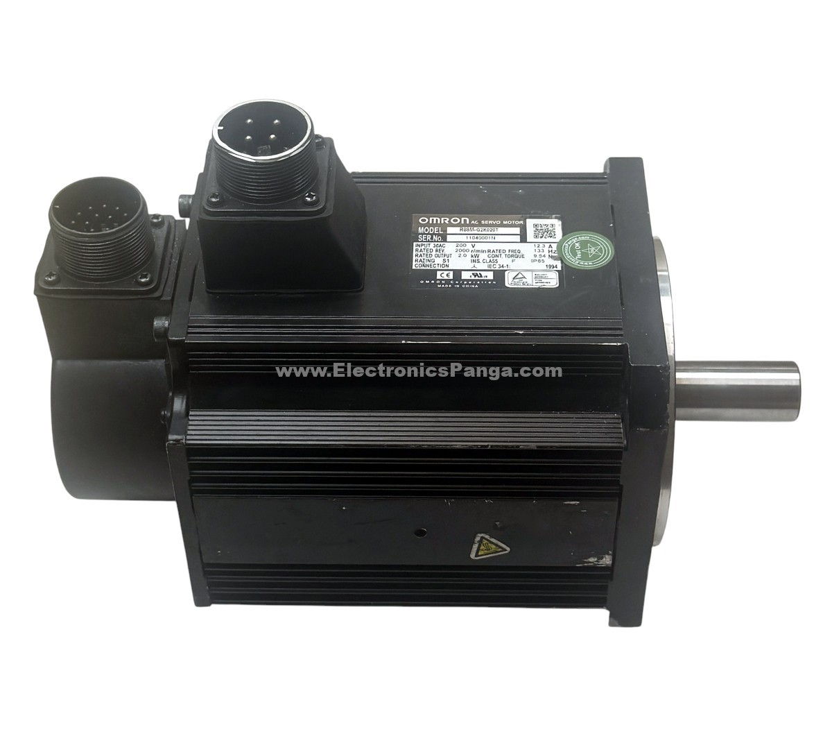 OMRON 2Kw (2000W) R88M-G2K020T AC Servo Motor SM1371 - Image 3