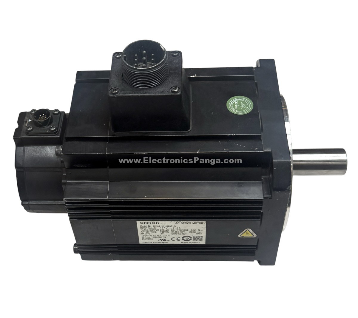 OMRON 2Kw (2000W) R88M-K2K020T-B AC Servo Motor SM1370 - Image 3