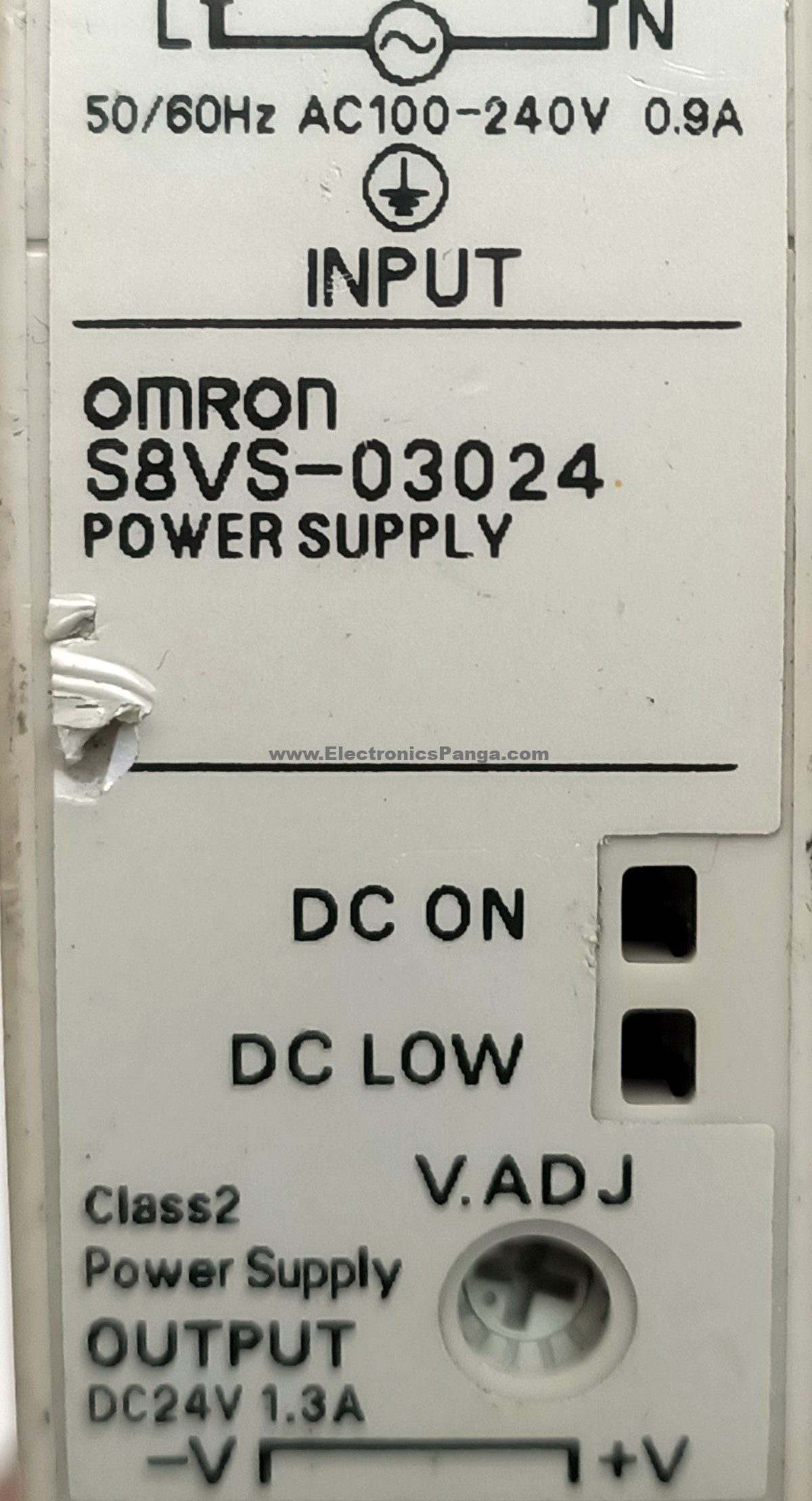 OMRON S8VS-03024 24V/DC 1.3A AC To DC Single Output Switching Power Supply P432 - Image 2