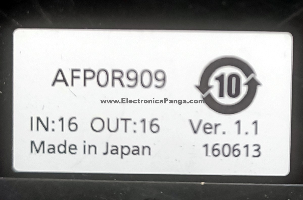 PANASONIC AFP0R909 Programmable Controller (PLC) Module PL276 - Image 2