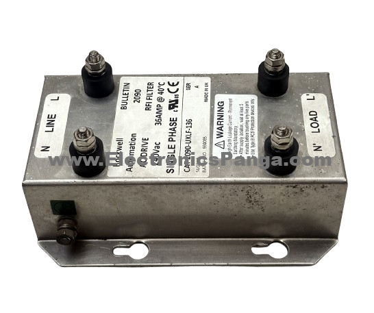 ROCKWELL AUTOMATION 2090-UXLF-136 240V/AC 36A AC Drive RFI Filter F120 - Image 4