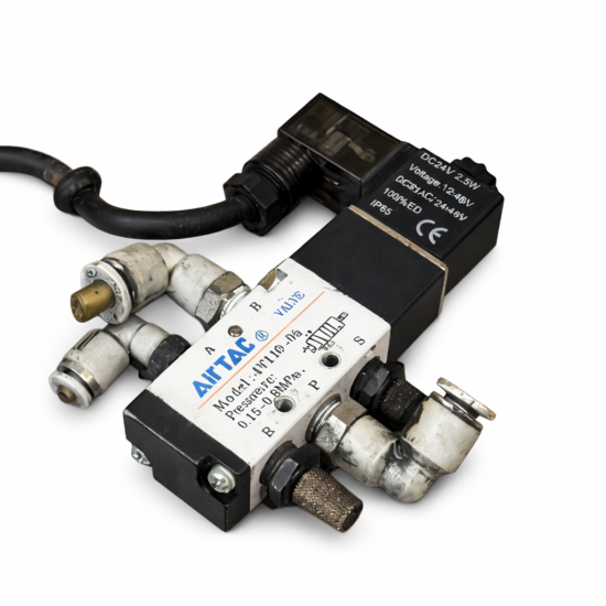 AIRTAC 4V110-06 24V/DC 2.5W 0.15~0.8Mpa Pressure Solenoid Valve N396