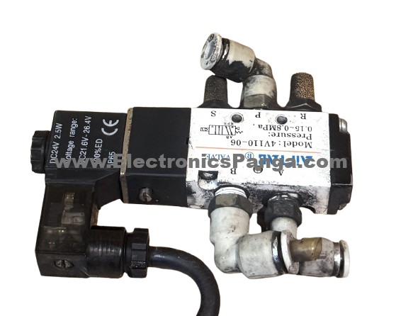 AIRTAC 4V110-06 24V/DC 2.5W 0.15~0.8Mpa Pressure Solenoid Valve N396 - Image 4