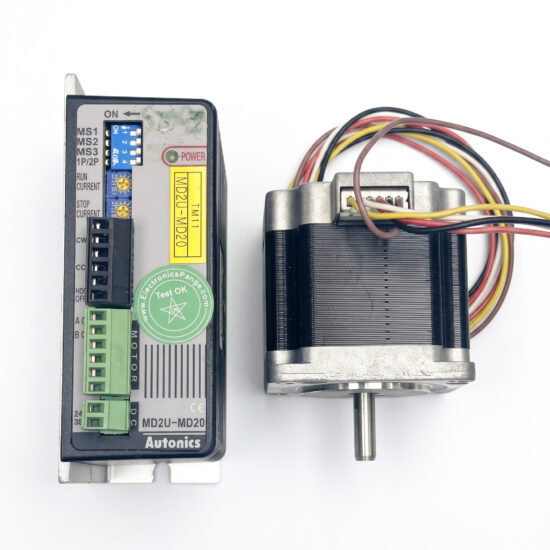 AUTONICS A9K-G265 Nema24 2-Phase Stepping Motor + MD2U-MD20 Driver SMD74