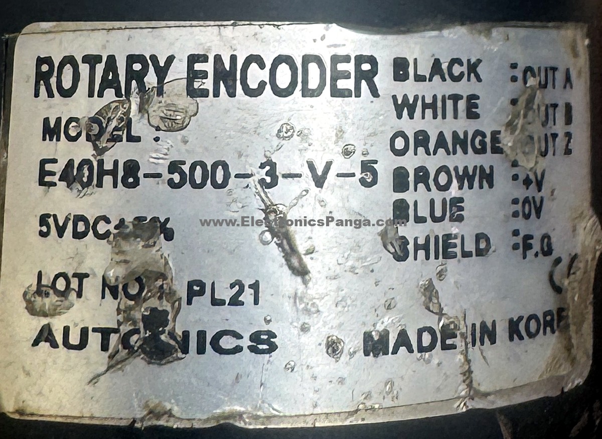 AUTONICS E40H8-500-3-V-5 5V/DC Rotary Encoder RE235 - Image 2