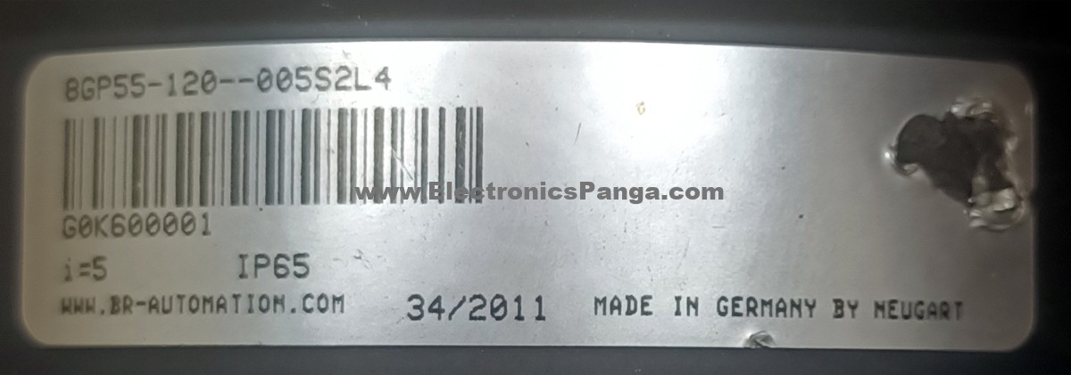 BR AUTOMATION 5:1 Ratio 8GP55-120-005S2L4 Planetary Gearbox G1513 - Image 2