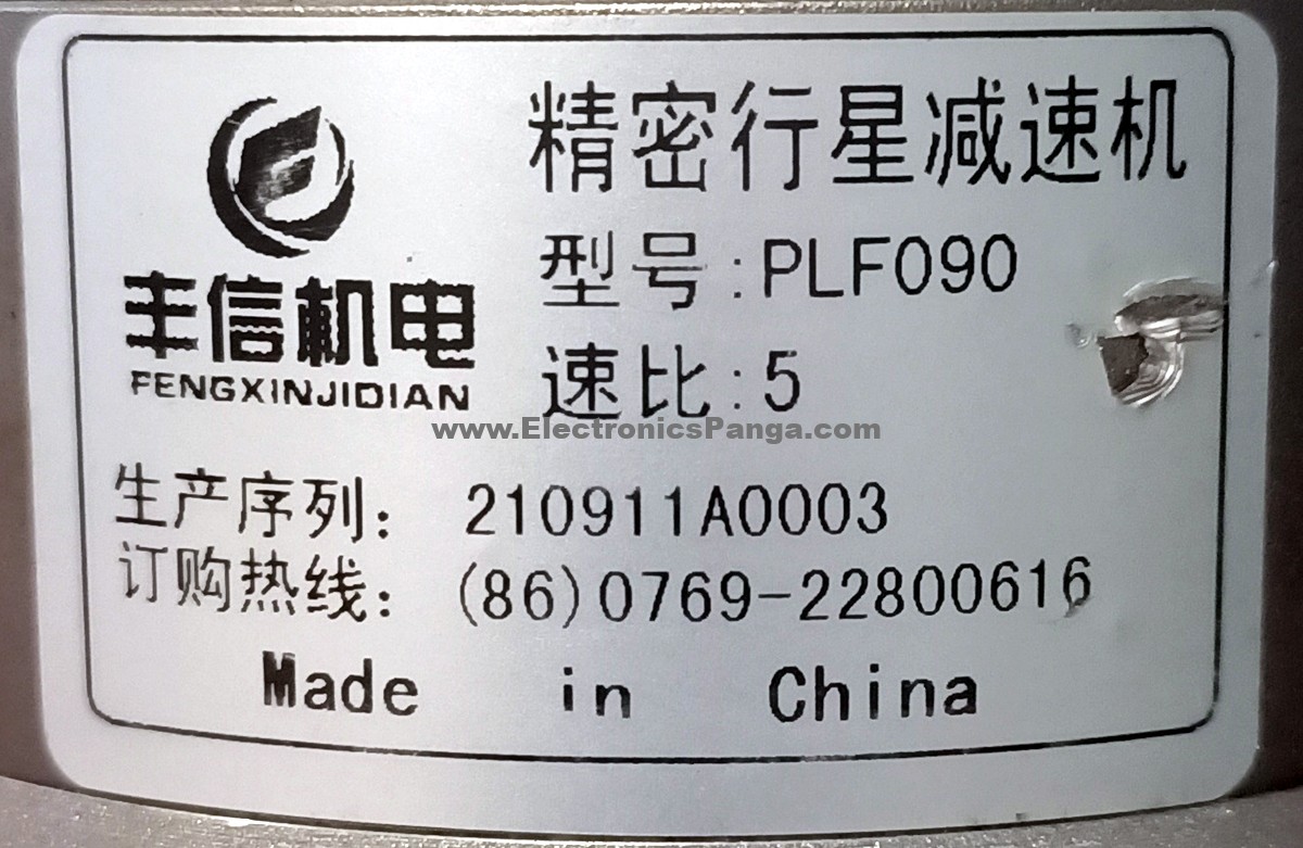 FENGXINJIDIAN 5:1 Ratio PLF090 Planetary Gearbox For 750w Servo Motor G1517 - Image 2